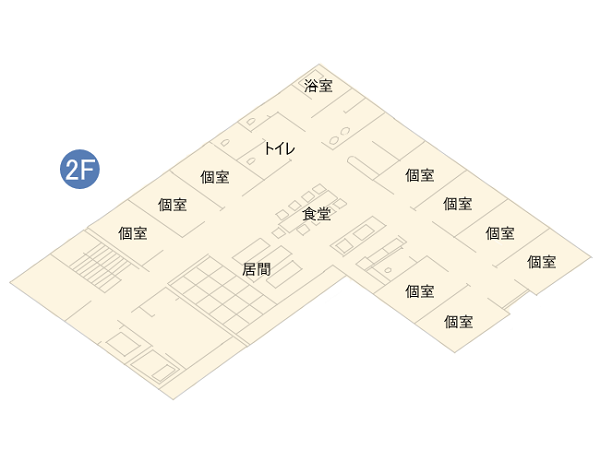 2Fフロア